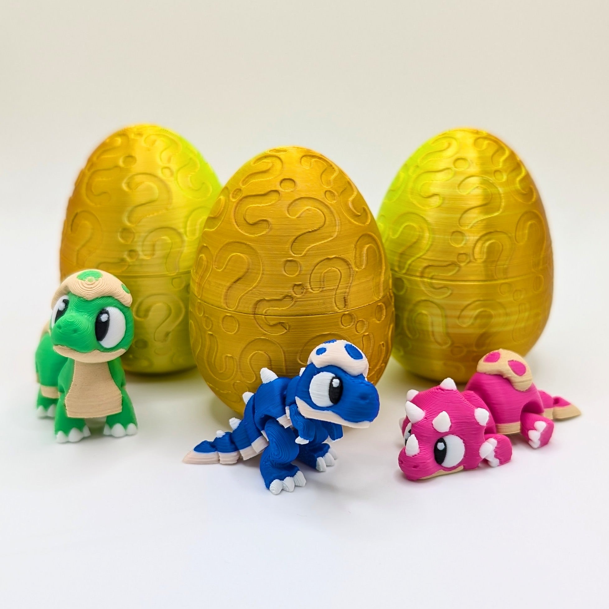 Mini Flexi Dino´s im Ei