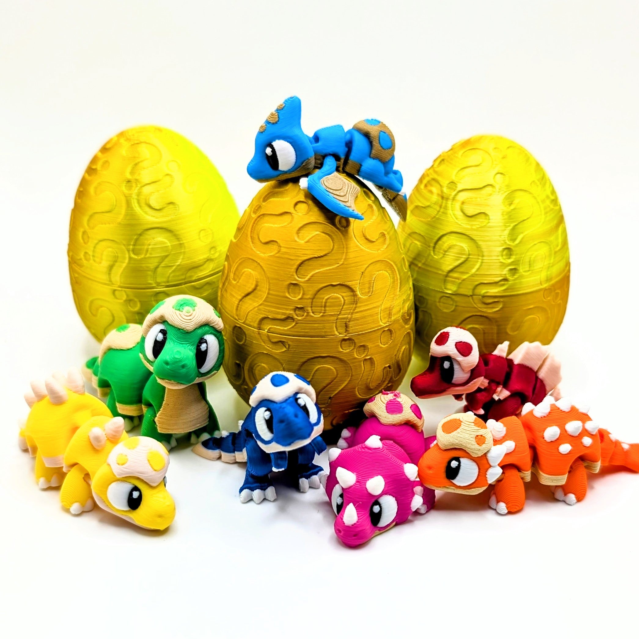 Mini Flexi Dino´s im Ei